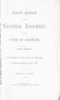 Senate Journal of the General Assembly of the State of Colorado