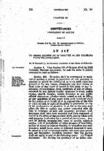 To Amend Section 146 of Chapter 40, 1935 Colorado Statutes Annotated.