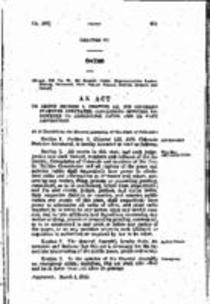 To Amend Section 3, Chapter 115, 1935 Colorado Statutes Annotated, Concerning Officers Empowered to Administer Oaths and to Take Depositions.
