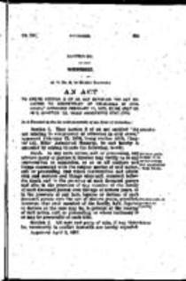 To Amend Section 2 of an Act Entitled "An Act Relating to Competency of Witnesses in Civil Cases," Approved February 11, 1870, Being Section 4816, Chapter 132, Mills' Annotated Statutes.