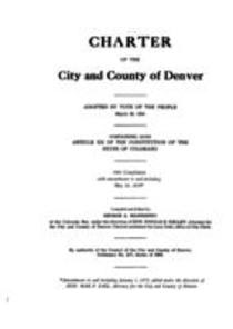 Charter of the City and County of Denver
